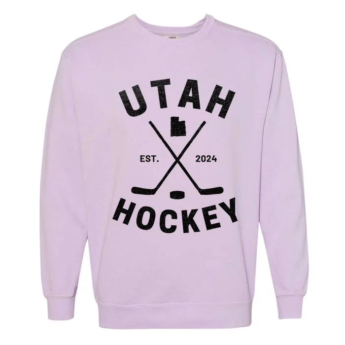 Utah Hockey Hockey In Utah Garment-Dyed Sweatshirt