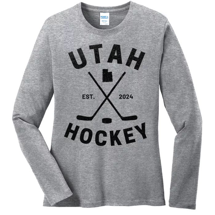 Utah Hockey Hockey In Utah Ladies Long Sleeve Shirt