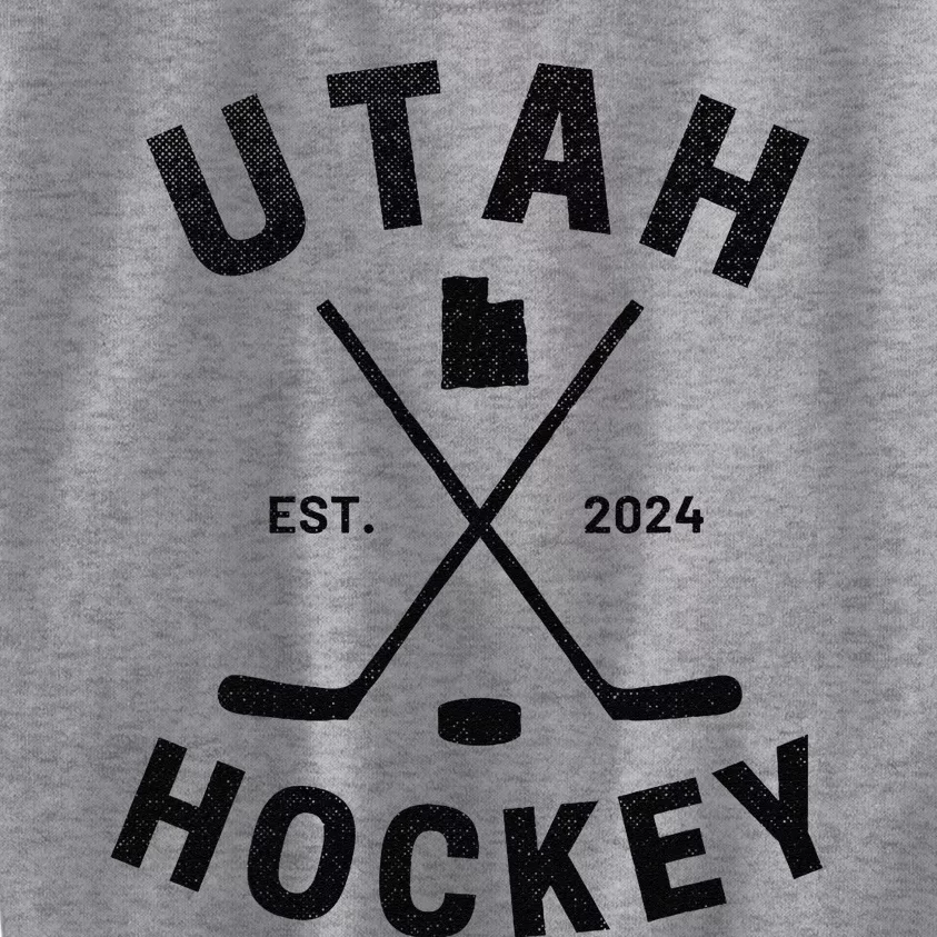 Utah Hockey Hockey In Utah Kids Sweatshirt