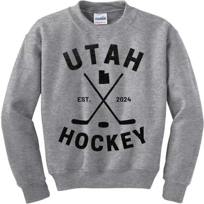 Utah Hockey Hockey In Utah Kids Sweatshirt