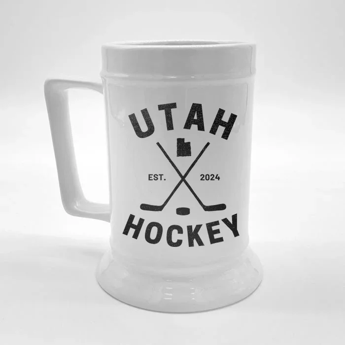 Utah Hockey Hockey In Utah Front & Back Beer Stein