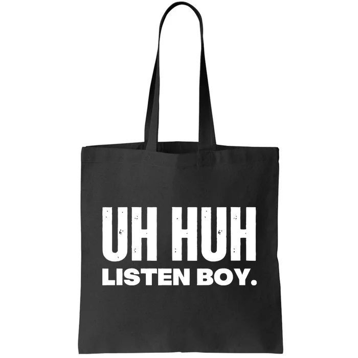 Uh Huh Listen Boy Yoongi Tote Bag