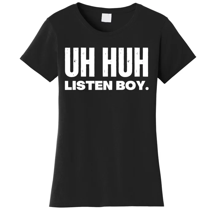 Uh Huh Listen Boy Yoongi Women's T-Shirt