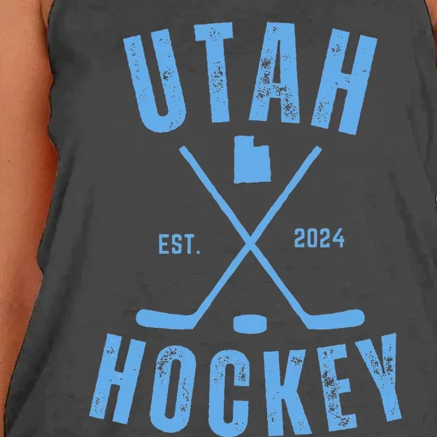 Utah Hockey Salt Lake Utah Hockey Women's Knotted Racerback Tank