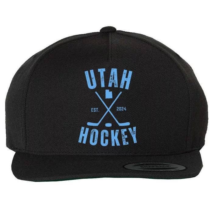 Utah Hockey Salt Lake Utah Hockey Wool Snapback Cap