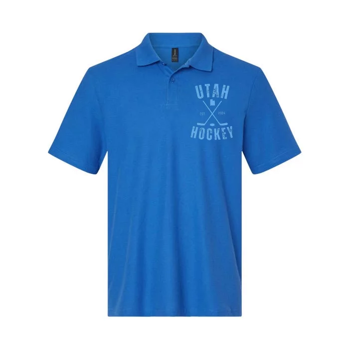 Utah Hockey Salt Lake Utah Hockey Softstyle Adult Sport Polo