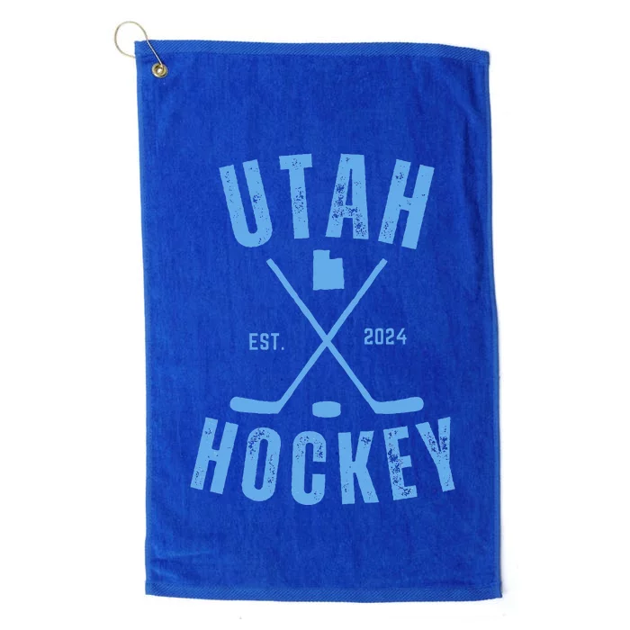 Utah Hockey Salt Lake Utah Hockey Platinum Collection Golf Towel