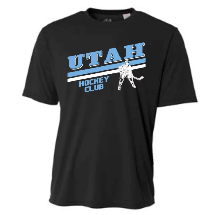 Utah Hockey Team Gift For Fan Cooling Performance Crew T-Shirt