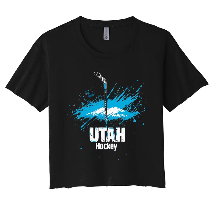 U.T.A.H Hockey Women's Crop Top Tee