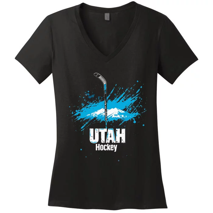 U.T.A.H Hockey Women's V-Neck T-Shirt