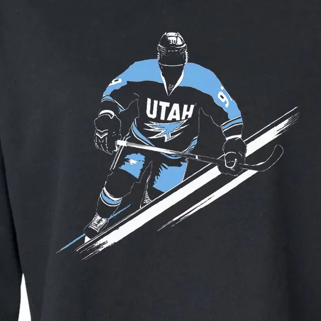 Utah Hockey Cropped Pullover Crew