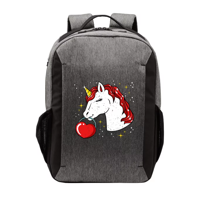 Unicorn Heart Valentines Day Cute Mystical Magical Lovbee Gift Vector Backpack