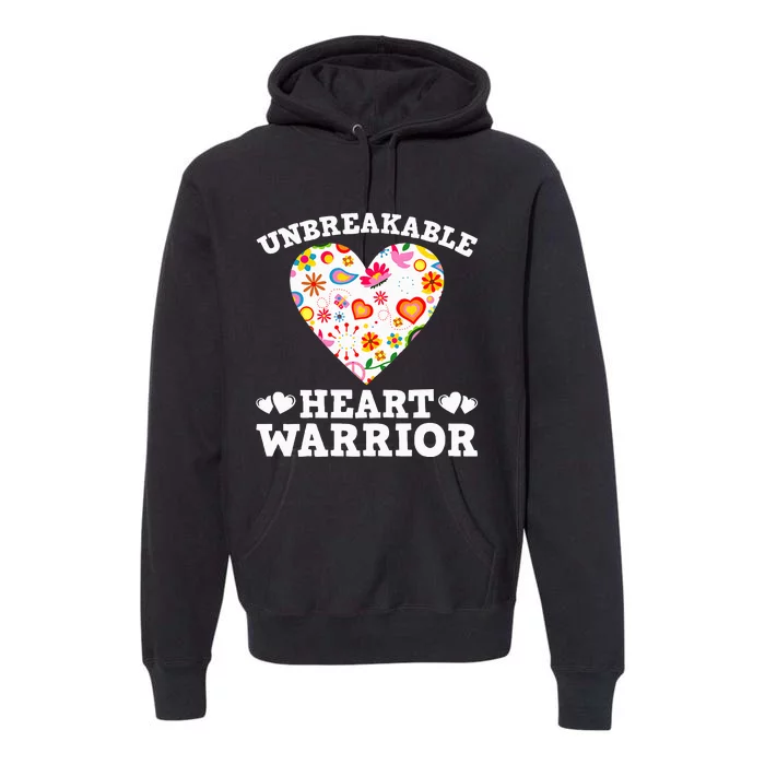 Unbreakable Heart Warrior Premium Hoodie