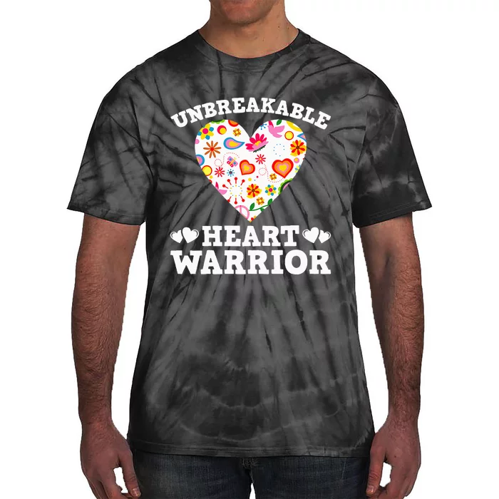 Unbreakable Heart Warrior Tie-Dye T-Shirt