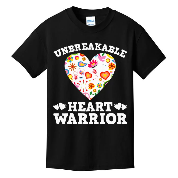 Unbreakable Heart Warrior Kids T-Shirt