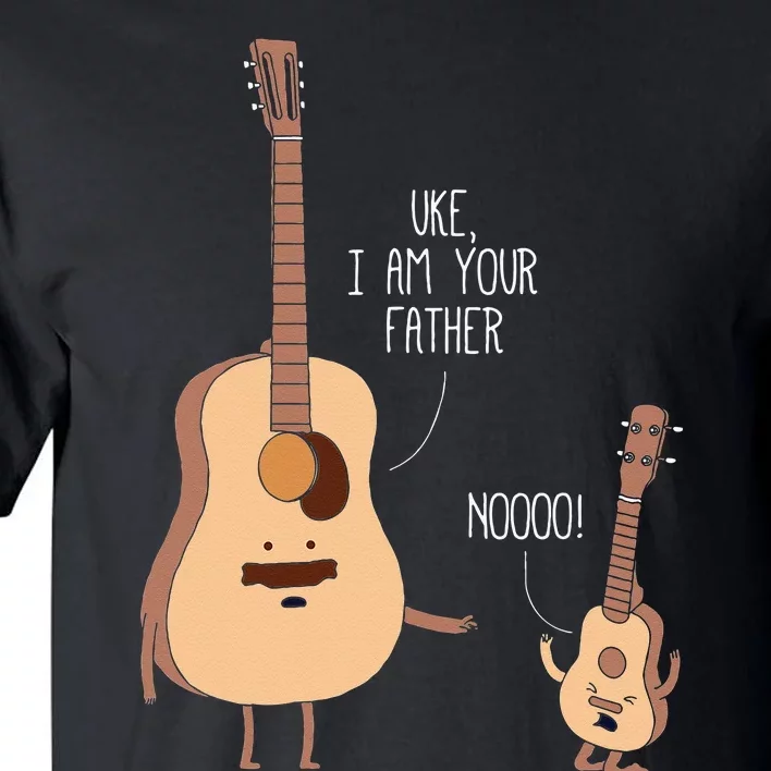 Uke I Am Your Father Ukulele Guitar Music Tall T-Shirt