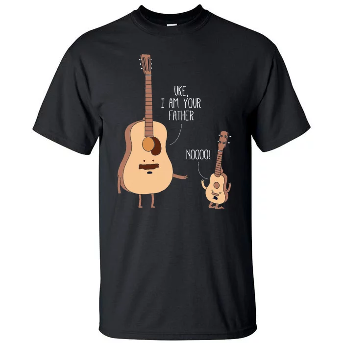 Uke I Am Your Father Ukulele Guitar Music Tall T-Shirt