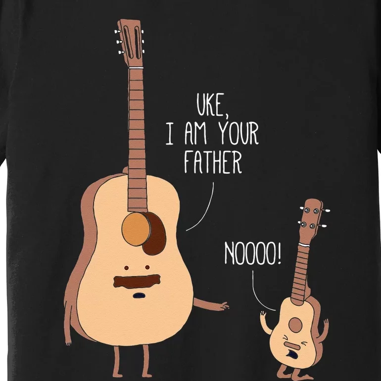 Uke I Am Your Father Ukulele Guitar Music Premium T-Shirt