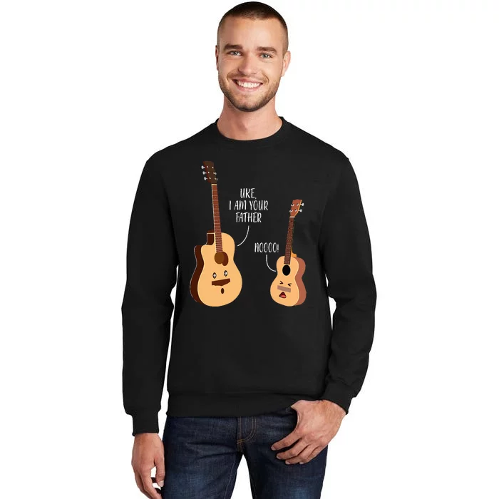 Uke I Am Your Father Ukulele Guitar Music Sweatshirt