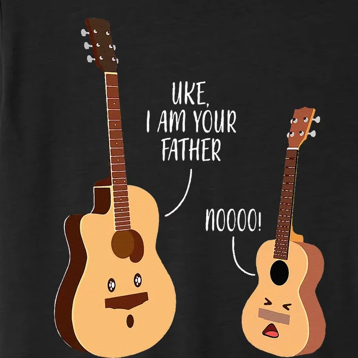 Uke I Am Your Father Ukulele Guitar Music ChromaSoft Performance T-Shirt