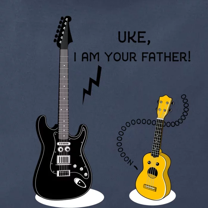 Uke I Am Your Father! Zip Tote Bag