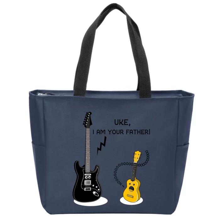 Uke I Am Your Father! Zip Tote Bag