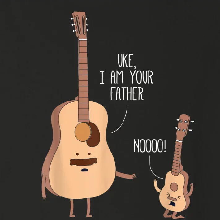 Uke I Am Your Father Guitar Ukulele Music Hilarious Gift Toddler Long Sleeve Shirt