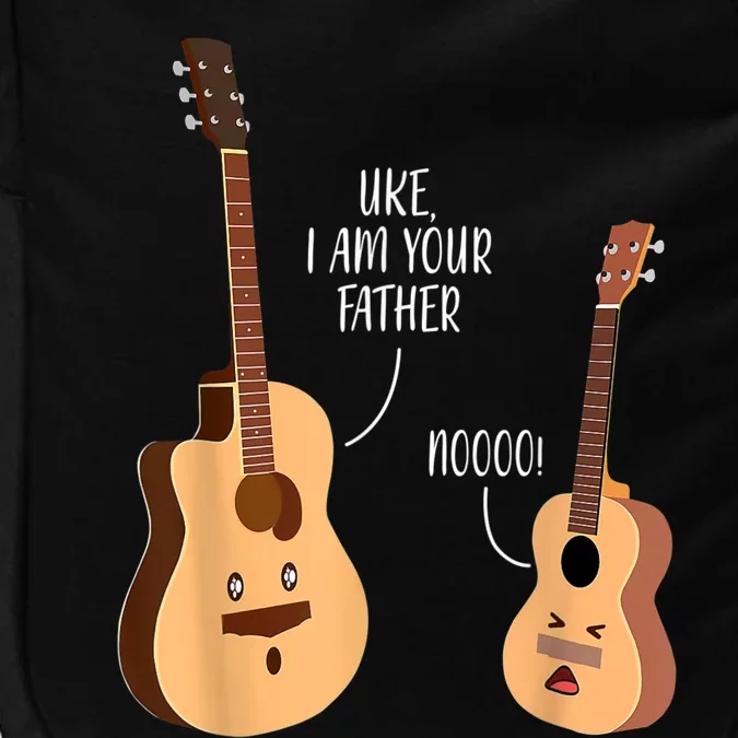 Uke I Am Your Father Guitar Ukulele Music Hilarious Gift Impact Tech Backpack