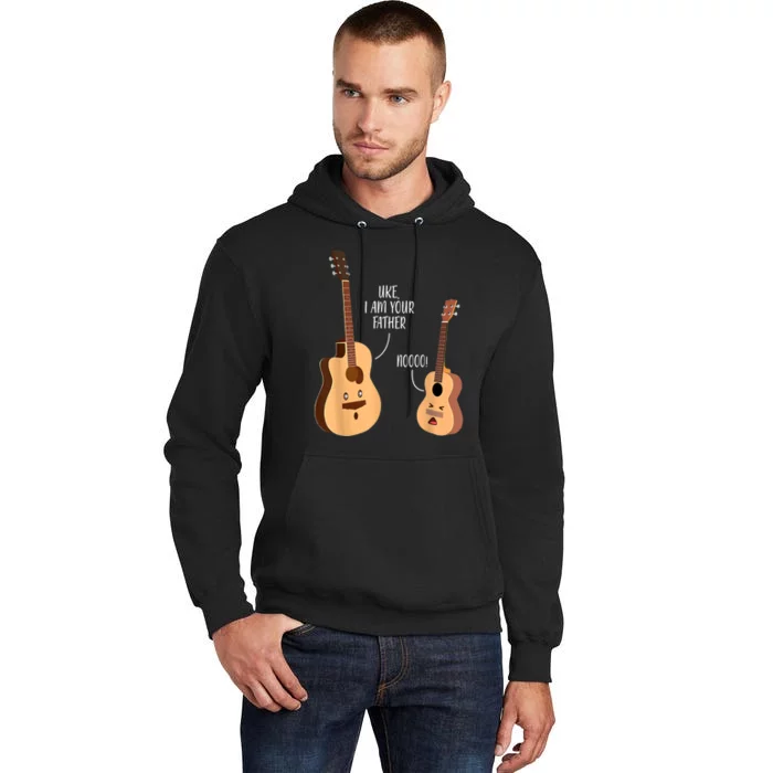 Uke I Am Your Father Guitar Ukulele Music Hilarious Gift Tall Hoodie