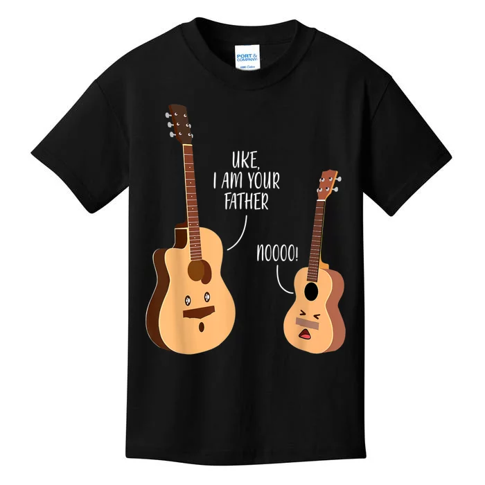 Uke I Am Your Father Guitar Ukulele Music Hilarious Gift Kids T-Shirt