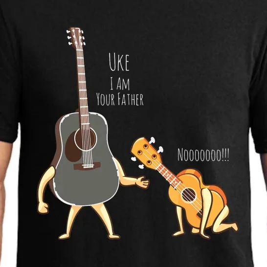 Uke I Am Your Father Guitar Ukulele Music Hilarious Gift Pajama Set