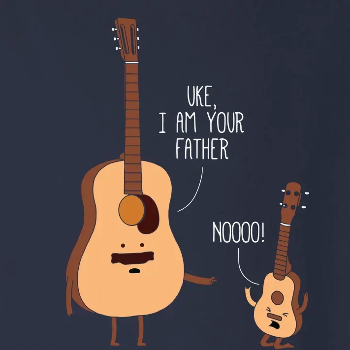 Uke I Am Your Father Ukulele Guitar Music Toddler Long Sleeve Shirt