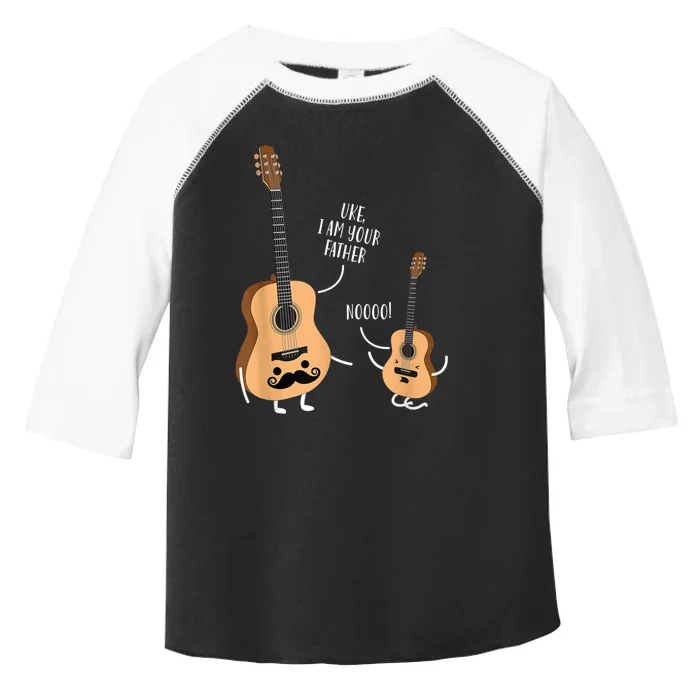 Uke I Am Your Father Guitar Ukulele Music Hilarious Gift Toddler Fine Jersey T-Shirt