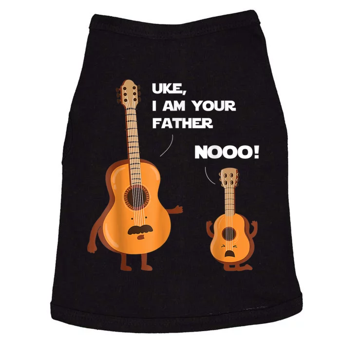 Uke I Am Your Father Guitar Ukulele Music Hilarious Gift Doggie Tank