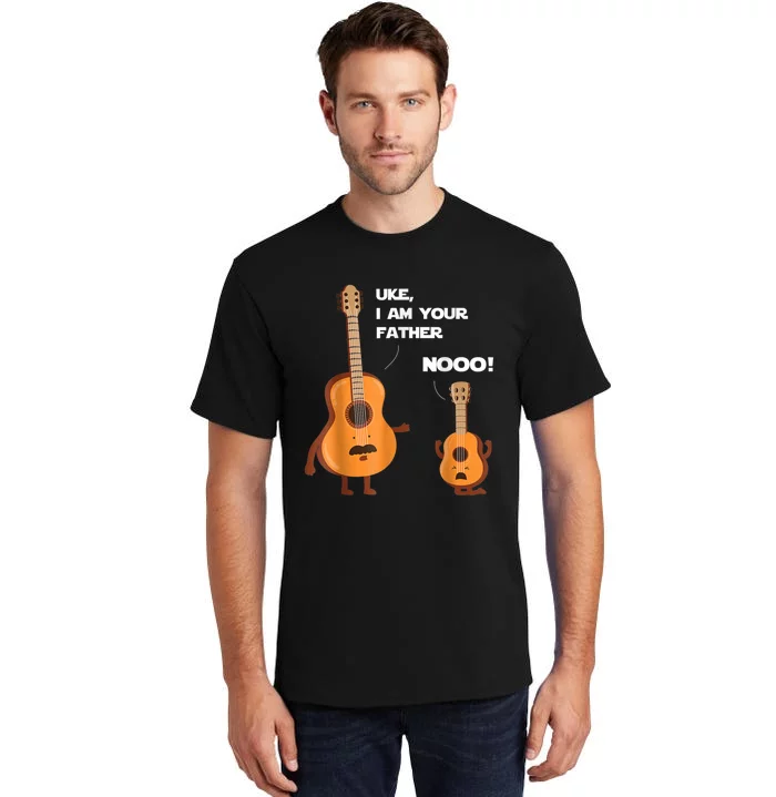 Uke I Am Your Father Guitar Ukulele Music Hilarious Gift Tall T-Shirt