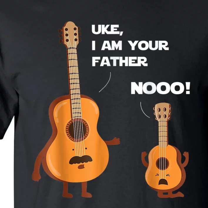 Uke I Am Your Father Guitar Ukulele Music Hilarious Gift Tall T-Shirt