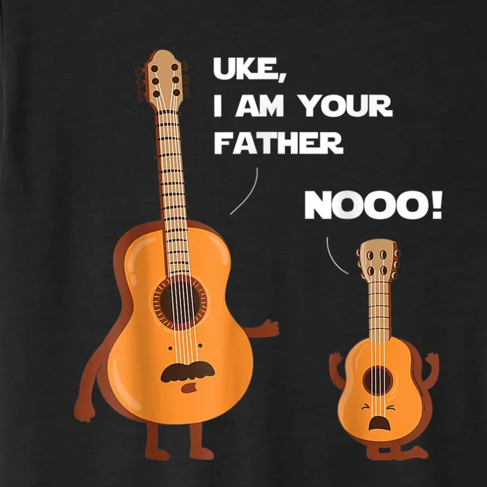 Uke I Am Your Father Guitar Ukulele Music Hilarious Gift ChromaSoft Performance T-Shirt