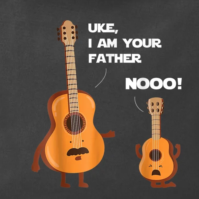 Uke I Am Your Father Guitar Ukulele Music Hilarious Gift Zip Tote Bag