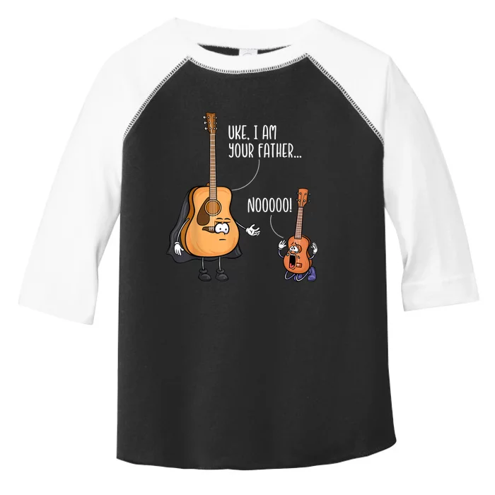 Uke I Am Your Father Guitar Ukulele Music Hilarious Gift Toddler Fine Jersey T-Shirt