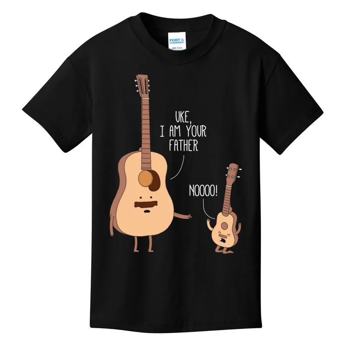 Uke I Am Your Father Ukulele Guitar Music Kids T-Shirt