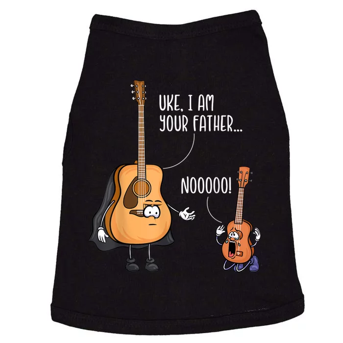 Uke I Am Your Father Guitar Ukulele Music Hilarious Gift Doggie Tank