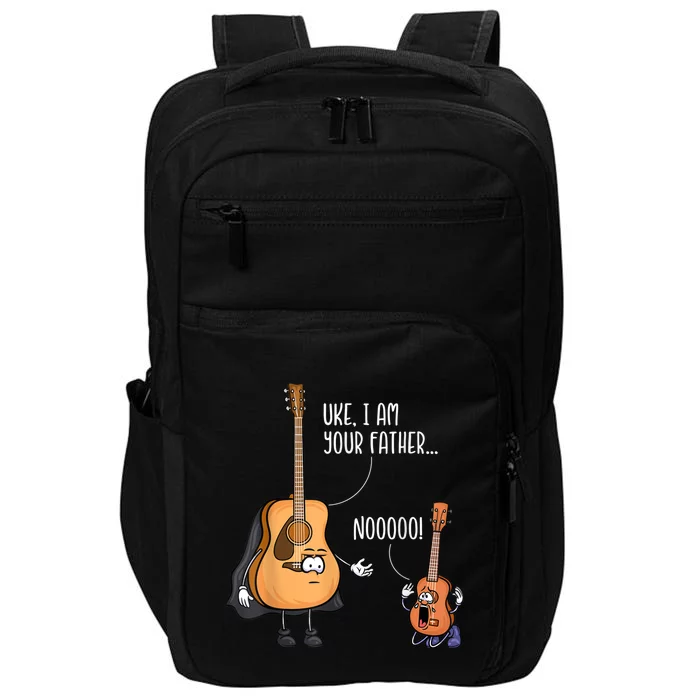 Uke I Am Your Father Guitar Ukulele Music Hilarious Gift Impact Tech Backpack