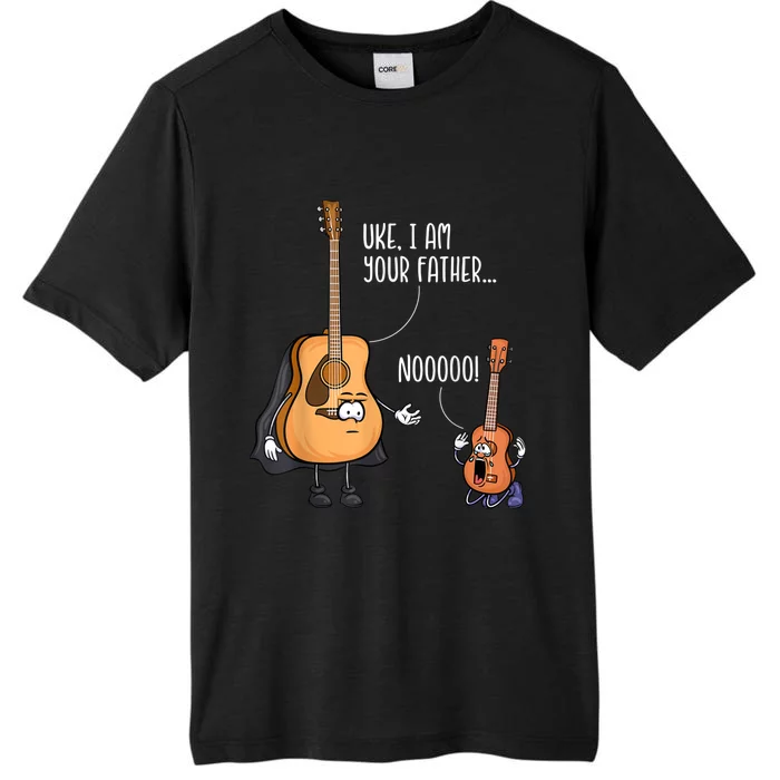 Uke I Am Your Father Guitar Ukulele Music Hilarious Gift ChromaSoft Performance T-Shirt