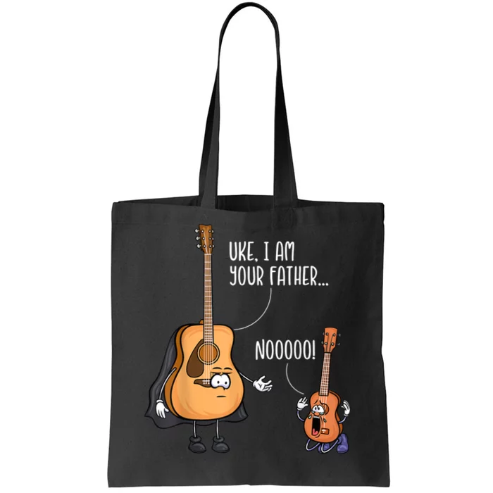 Uke I Am Your Father Guitar Ukulele Music Hilarious Gift Tote Bag