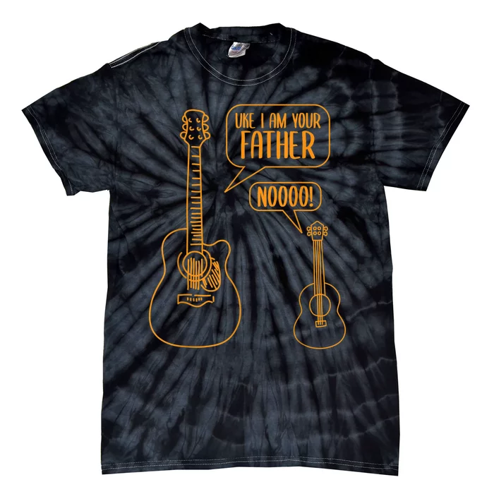 Uke I Am Your Father Guitar Ukulele Music Hilarious Gift Tie-Dye T-Shirt