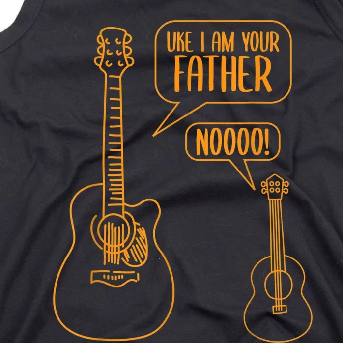 Uke I Am Your Father Guitar Ukulele Music Hilarious Gift Tank Top