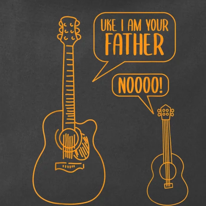 Uke I Am Your Father Guitar Ukulele Music Hilarious Gift Zip Tote Bag