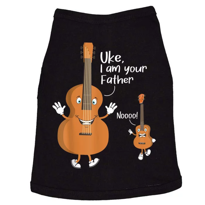 Uke I Am Your Father Guitar Ukulele Music Hilarious Gift Doggie Tank