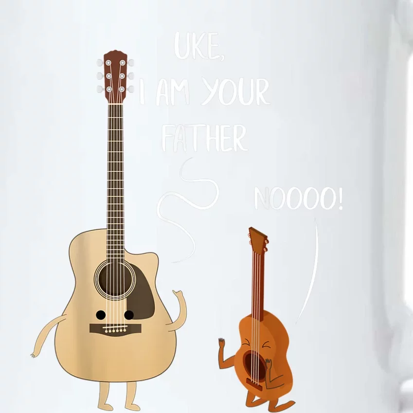 Uke I Am Your Father Guitar Ukulele Music Hilarious Gift Black Color Changing Mug