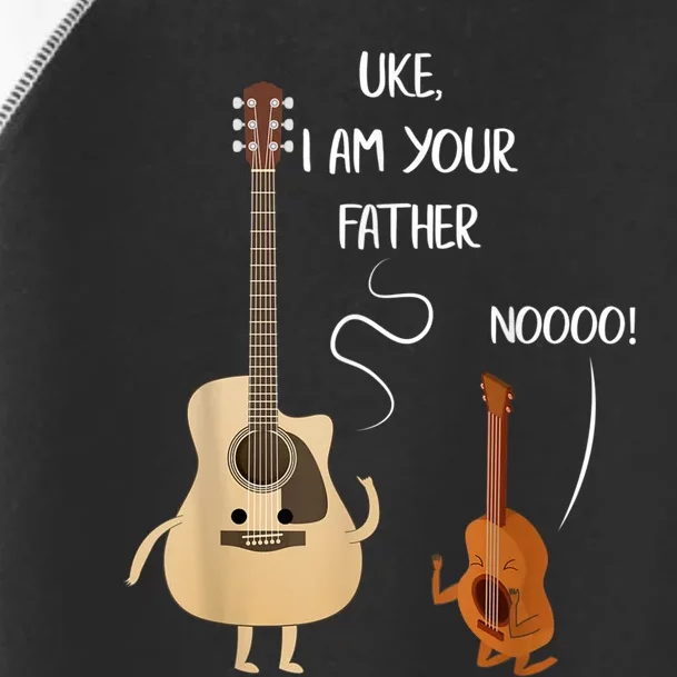 Uke I Am Your Father Guitar Ukulele Music Hilarious Gift Toddler Fine Jersey T-Shirt